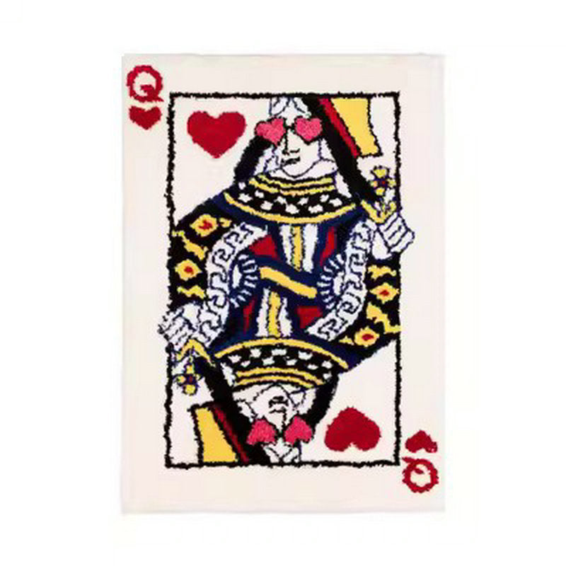 king-queen-hearts-rug-texture
